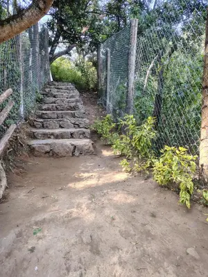 Plano de Temazcal en la montaña, hospedaje