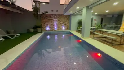 Piscina en o cerca de Condo hotel en playa Bonfil a 300 m de la playa
