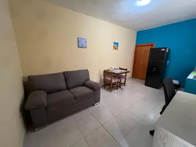 Zona de estar de Suite el Ángel #1