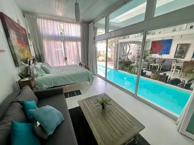 Piscina en o cerca de fascinating loft with swimming pool