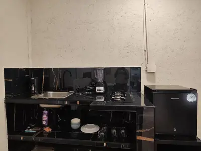 Una cocina o zona de cocina en LOFT 2 PAX en Matías Romero, moderno y cómodo