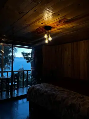 Paisaje cerca de este camping