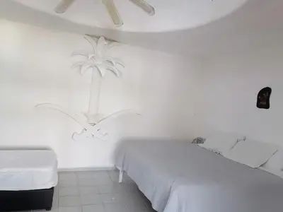 Cama o camas de una habitación en Marina Horizonte Palace Tequesquitengo
