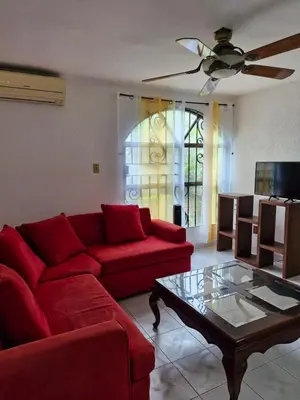 Zona de estar de Casa FLAMINGOS