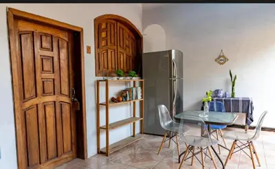 Una cocina o zona de cocina en POSADA CENTRO MAZUNTE RINCONCITo