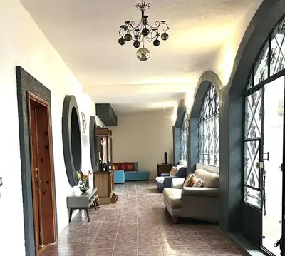 Zona de estar de La Enamorada Cabañas & Resort