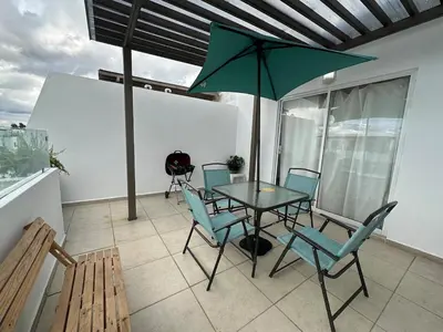 Un balcón o terraza de Casa cerca de ValQuirico y centro de Cholula