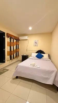 Cama o camas de una habitación en Hotel Boutique Los Laureles