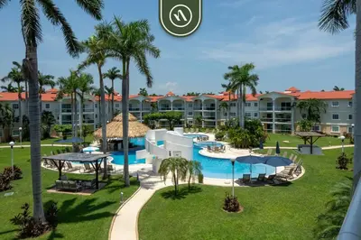 Piscina en o cerca de 2BR Condo in Acapulco with Private Patio - Pool