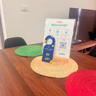 Plano de Apartamento cerca del Centro con estacionamiento y wifi rápido