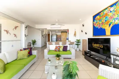 Zona de estar de 3099 - Cruz Del Mar M202