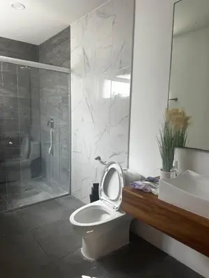 Un baño de Casa Vacacional Zona Riviera Veracruzana