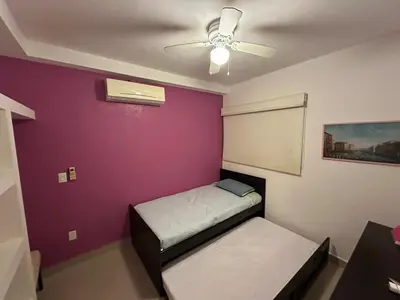 Cama o camas de una habitación en Departamento Maradentro