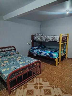 Cama o camas de una habitación en Estancia kv