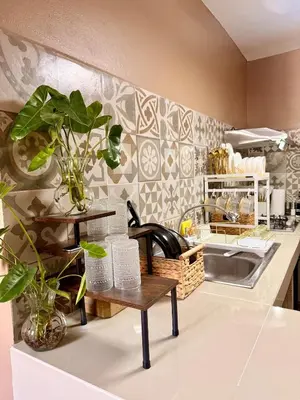 Una cocina o zona de cocina en Casa Zapata