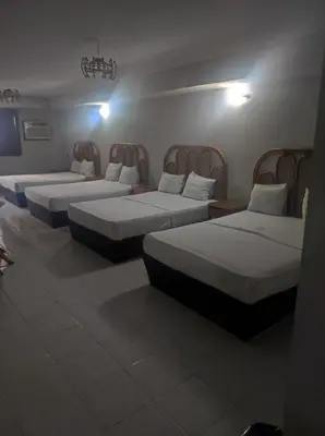 Cama o camas de una habitación en Hotel Santander Veracruz