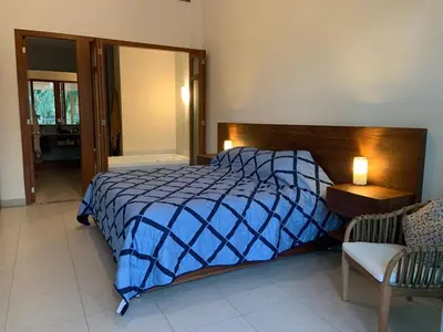 Cama o camas de una habitación en Exclusive apartment in Mayan Lakes