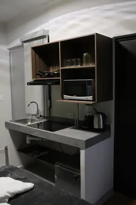 Una cocina o zona de cocina en Very central luxury suite 05