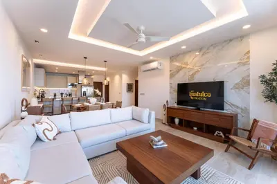 Zona de estar de 3100 - Paradise Cove 1A La Entrega