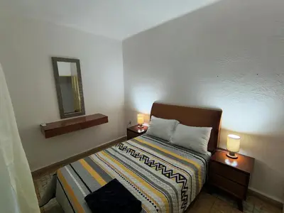 Cama o camas de una habitación en Casa de luna