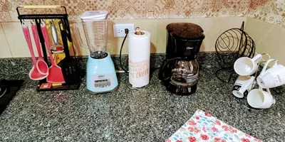 Utensilios para hacer té y café en Puebla Residence Complete House 3 bedrooms