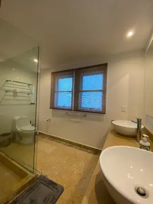 Un baño de Penthouse with Beautiful View, Jacuzzi and Daily Cleaning