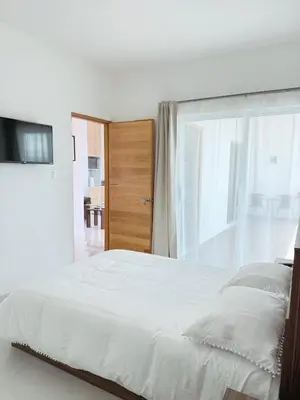 Cama o camas de una habitación en Charming 2BR Apt in Oaxaca