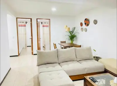 Zona de estar de Departamento en el centro de Oaxaca