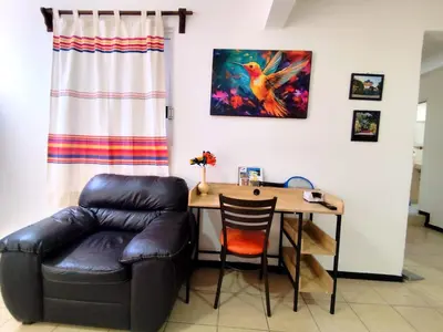 Zona de estar de Departamento en el centro de Oaxaca