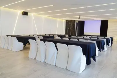 Zona business o sala de conferencias en Hotel Posada Señorial