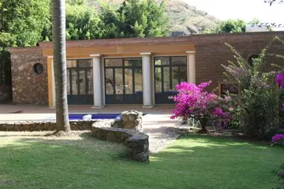 Jardín al aire libre en Casa Alamillo Hotel Boutique