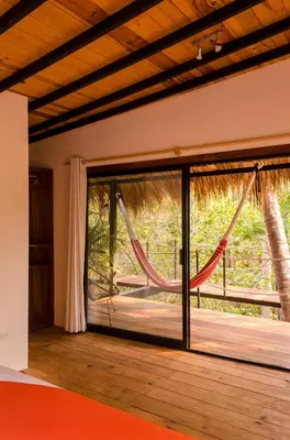 Un balcón o terraza de Hotel Noga