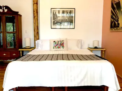 Cama o camas de una habitación en Casa Jacinta Guest House