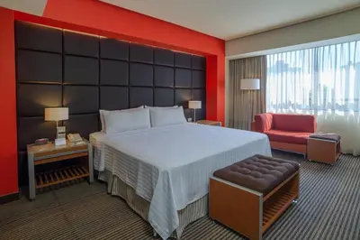Cama o camas de una habitación en Holiday Inn Mexico City-Plaza Universidad by IHG