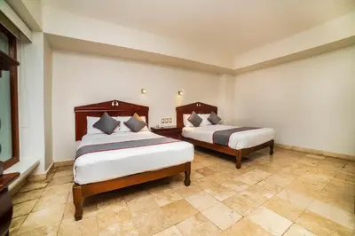Cama o camas de una habitación en Hotel Imperial