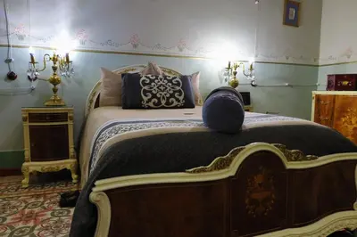 Cama o camas de una habitación en Azcami Boutique Hotel