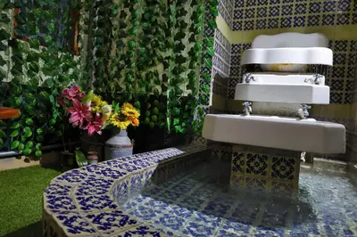 Un baño de Azcami Boutique Hotel