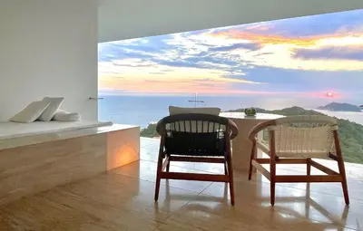 Paisaje cerca de este hotel