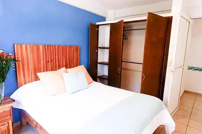 Cama o camas de una habitación en La Pirámide del Tepozteco