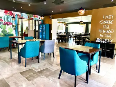 Un restaurante o sitio para comer en Hotel HAUS Ixtaczoquitlán