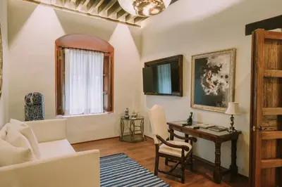 Zona de estar de Casona de los Sapos Hotel Boutique