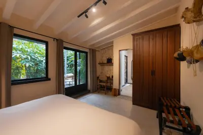 Cama o camas de una habitación en Amomoxtli