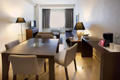 Zona de estar de Holiday Inn Puebla La Noria by IHG