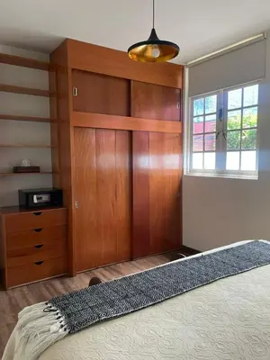 Cama o camas de una habitación en Casa Moctezuma