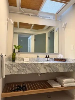 Un baño de Casa Moctezuma