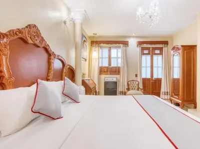 Cama o camas de una habitación en Hotel Boutique Casa Garay
