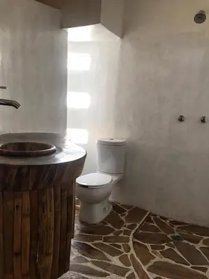 Un baño de Cuarto de Tim