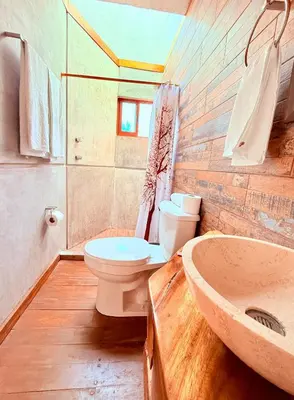 Un baño de A&V Hotel Boutique