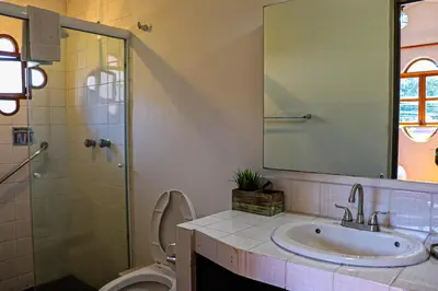 Un baño de La Casita de Coyoacán
