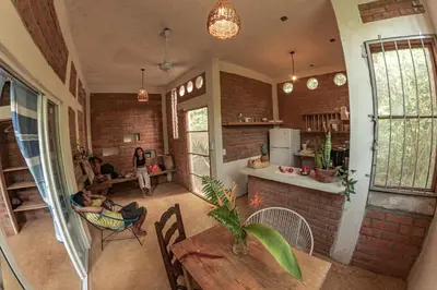 Una cocina o zona de cocina en Casa Aquila Mazunte